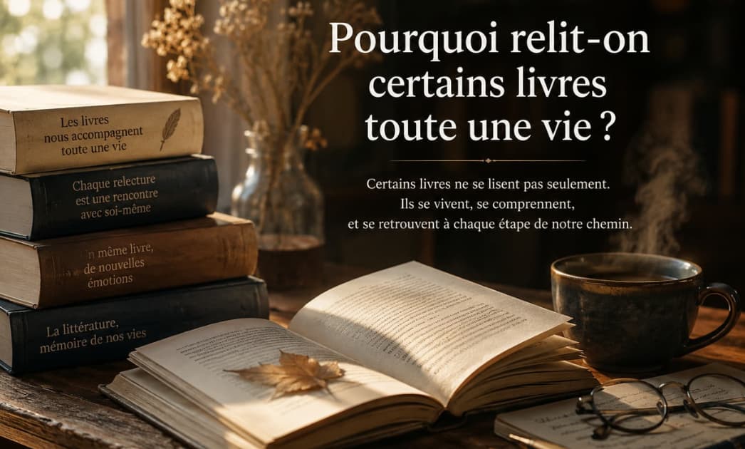 Pourquoi relit-on un livre ? Parce qu'on espère secrètement que l'histoire, cette fois, finira autrement... - Rida Lamrini