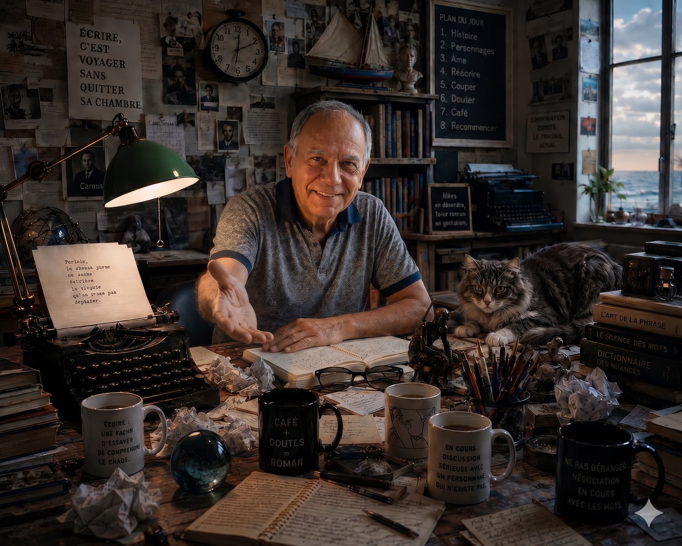 Bienvenue dans mon premier atelier d'&eacute;crivain