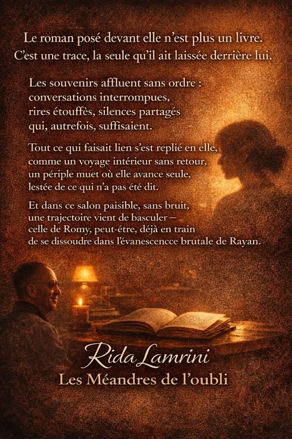 Extrait inédit 2 du roman Les méandres de l'oubli