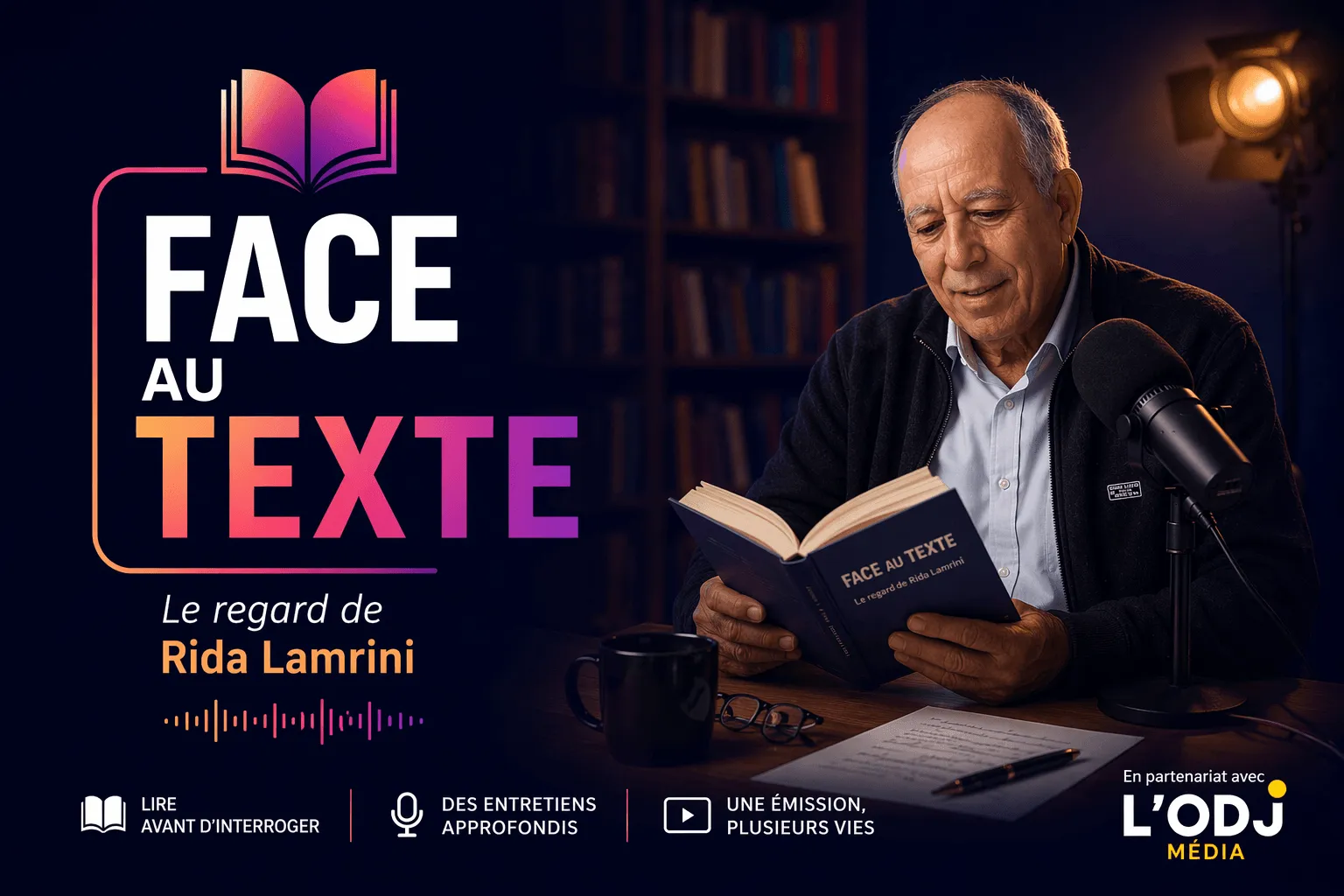 Face au Texte - Rida Lamrini