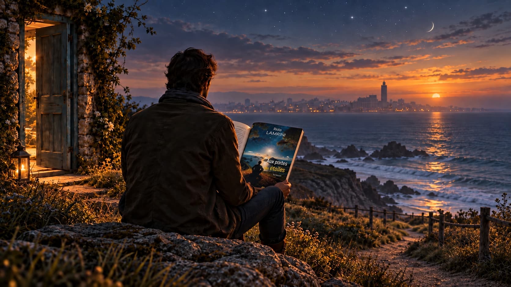 Quand la fiction reprend ce que la vie laisse inachevé — Comment est né Aux portes des étoiles — Rida Lamrini